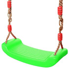 Roheline plastist laste aiakiik reguleeritavate köitega – 01533_Z, 44cm x 17cm x 7,5cm