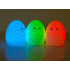 Laste LED-öövalgusti – silikoonist munakujuline RGB-lamp puldiga, USB