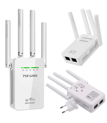 Võimas wifi signaalivõimendi wps-funktsiooniga, 300 Mb/s