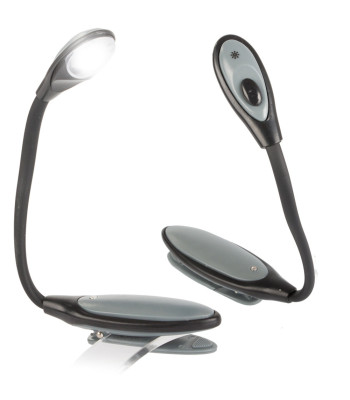Painduv LED-klambriga lugemislamp