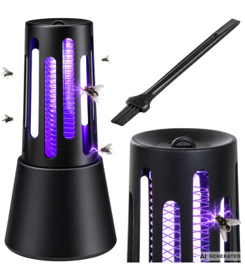 UV-putukalamp sääskedele ja kärbestele, USB-toitega, puhastusharjaga, 5 W