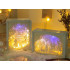 Paberist väljalõigetega 3D-öölamp, USB