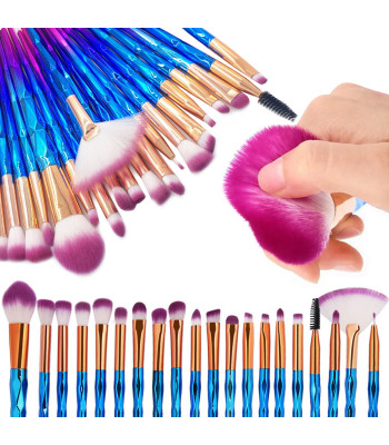 Professionaalne meigipintslite komplekt, 20 tk