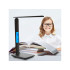 LED-laualamp USB- ja Qi-laadija ning kellaga