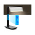 LED-laualamp USB- ja Qi-laadija ning kellaga
