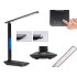 LED-laualamp USB- ja Qi-laadija ning kellaga