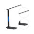 LED-laualamp USB- ja Qi-laadija ning kellaga