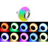 RGB LED-pirn Bluetooth-kõlari ja kaugjuhtimispuldiga, E27