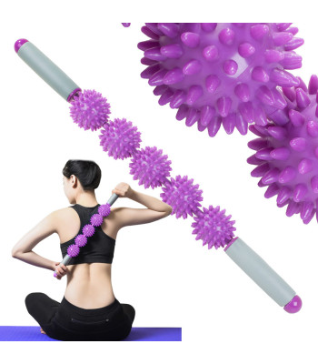 Pöörlev massaažirull kogu keha masseerimiseks, 360°, 52 cm
