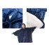 Kapuutsiga pleedpusa, oversize, paks ja karvane, 2-in-1, XXL