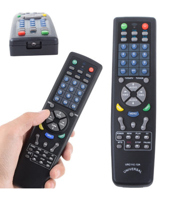 Multifunktsionaalne universaalpult telerile ja audio-videoseadmetele – 19,5cm x 5cm x 2,5cm