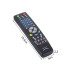 Multifunktsionaalne universaalpult telerile ja audio-videoseadmetele – 19,5cm x 5cm x 2,5cm