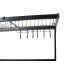 Suur nõudekuivatusrest kraanikausi kohale, söögiriistade hoidja ja taldrikurest, loft-stiilis, 85cm × 52cm × 32,5cm