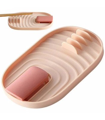 Köögilusikate alus ja potikaanehoidja – 4 lusikale, 18 × 11,5 cm