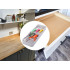 Hall köögisahtli söögiriistade organiseerija 13 × 39,5 × 4,5 cm