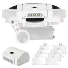 Kolme led-tulega pealuup 13x