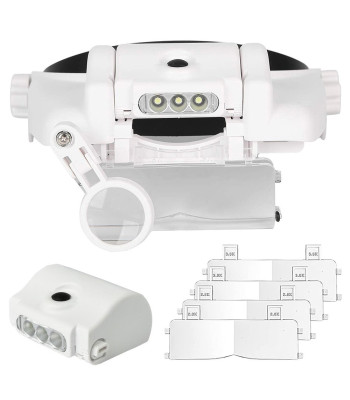 Kolme led-tulega pealuup 13x