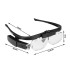 Led-valgustusega luupprillid koos hoiukotiga, universaalne suurus, 1,5x / 2x / 2,5x / 3,5x / 4,0x / 4,5x