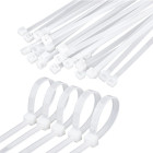 Kaablisidemed, valged, 100 tk, 2,5 × 100 mm