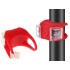 Silikoonist LED-jalgrattatuled, esi- ja tagatuli, 2 tk