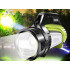 Akuga LED-prožektor-taskulamp, powerbankiga, JS-881B