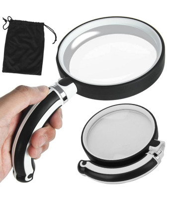 Kokkupandav klassikaline luup – 90 mm