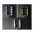 Kokkupandav lauajuveeliluup USB-toitega, patareitoitega, 18 LED-i, 3x