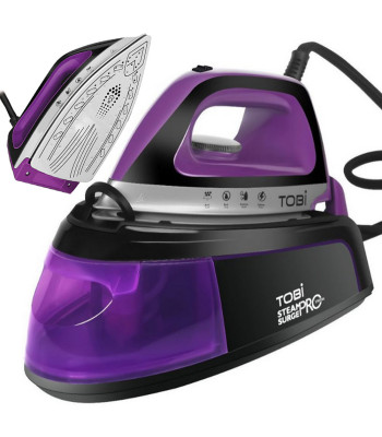 TOBI keraamilise tallakattega aurutriikraud ja aurujaam – Steam Surge PRO 2400W