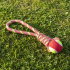 Koera närimis- ja sikutamismänguasi tennisepalliga, 34cm
