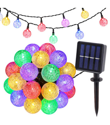 Aia päikese-LED-valguskett, mitmevärviline ja automaatne, 20 LED-i, 4,5 m