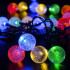 Aia päikese-LED-valguskett, mitmevärviline ja automaatne, 20 LED-i, 4,5 m
