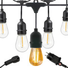 Aia valguskett, 15 LED-pirni, E27, IP44, 15m