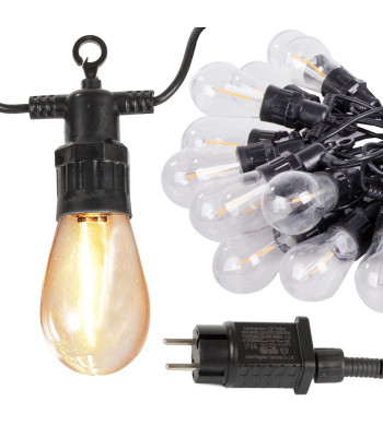 Aia led-valguskett sooja valge valgusega – 15 lampi