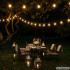 Sooja valge valgusega aiavalguskett, 20 led-lampi, 20m