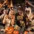 Kirvega peavõru halloweeni peoks
