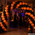 Halloweeni õhupallikomplekt, mustad ja oranžid, 20 tk