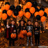 Halloweeni õhupallikomplekt, mustad ja oranžid, 20 tk