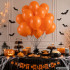 Halloweeni õhupallikomplekt, mustad ja oranžid, 20 tk
