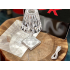 Kristalliefektiga LED-öölamp, RGB, USB, puldiga – 25 cm