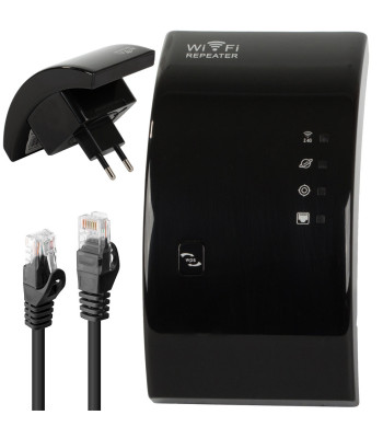 Wi-fi signaalivõimendi ja pääsupunkt, 300 Mb/s, 2,4 GHz