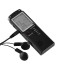 Digitaalne diktofon mp3-mängija funktsiooni, tundliku mikrofoni ja kõrvaklappidega, 8GB