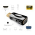 VGA-HDMI-muundur heliedastuse ja 3,5 mm minipistikuga, 5 × 2,5 × 1,5 cm