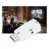 VGA-HDMI-muundur heliedastuse ja 3,5 mm minipistikuga, 5 × 2,5 × 1,5 cm