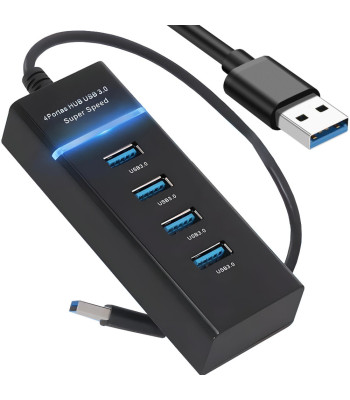 USB 3.0 jaotur – 4 porti