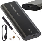 M.2 SATA NGFF SSD-ketta adapterkorpus USB 3.1 ja USB Type-C ühendusega, 2230–2280mm