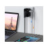 Universaalne reisipistiku adapter UK, USA, EU ja AUS pistikupesadele, 2 USB-porti, must