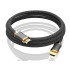 Kullatud kontaktidega ülikiire hdmi-kaabel, hdmi 2.1, 8k 60Hz, 4k 120Hz, 2m