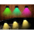 LED RGB-aiapäikeselamp trepile, terrassile ja aiale, hämaraanduriga, 9cm x 8,5cm x 6cm