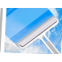 Käepidemega aknapesur ja kummikaabits koos sooneharjaga