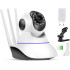 Siseruumide pööratav IP-WiFi-kaamera, beebimonitor, kahesuunaline heli, liikumisandur, HD – 06314